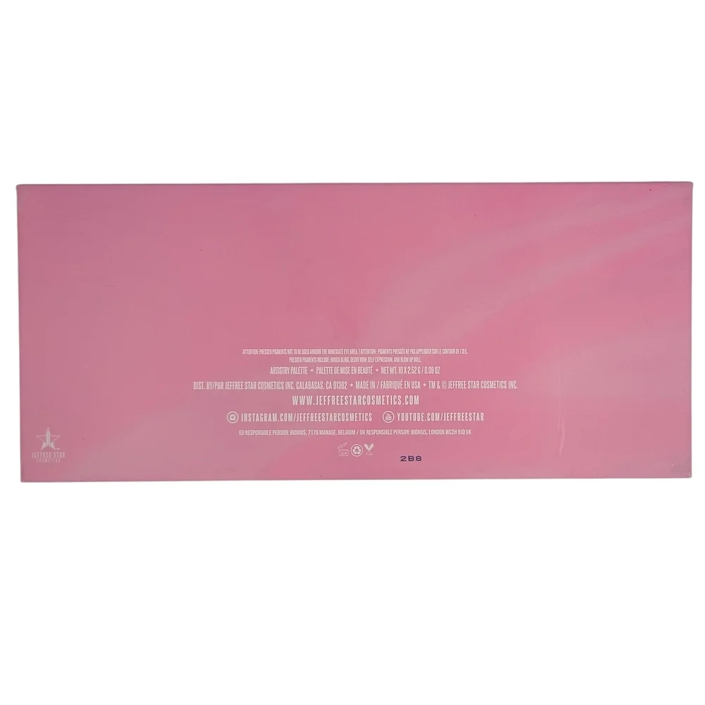 Jeffree Star Beauty Killer 2 Eyeshadow Palette Vaulted Limited Edition NIB